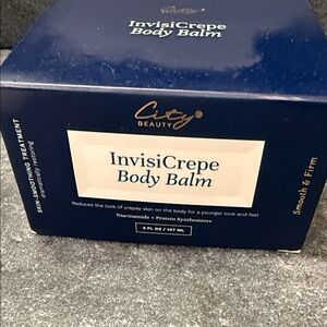 City Beauty InvisiCrepe Body Balm - Navy Blue